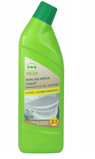 BIO płyn do WC ORO 750ml 2w1 + Odor Stop /4