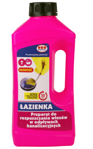 Prep ORO rozpuszcz włosy w odpł kanal 800ml /6