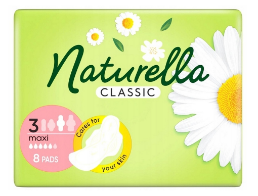 Podpaski Naturellla Classic Maxi a8 skrzyd /18