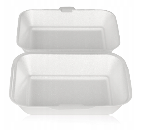 HAMBURGER styropianowy podwój HP2 biały a125/4 186x156x86