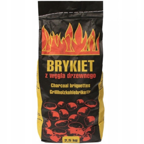 Brykiet drzewny na grilla 2,5 kg