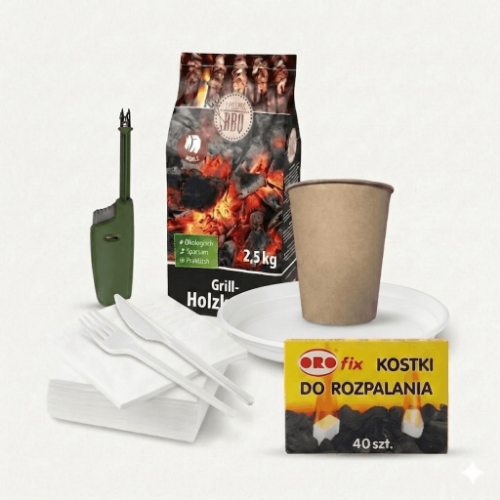 Zestaw na grilla PLASTIC BASIC