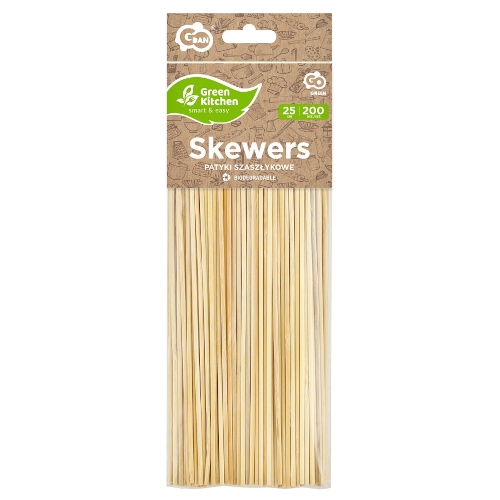 Patyczki do szaszłyków 25 cm 200 szt